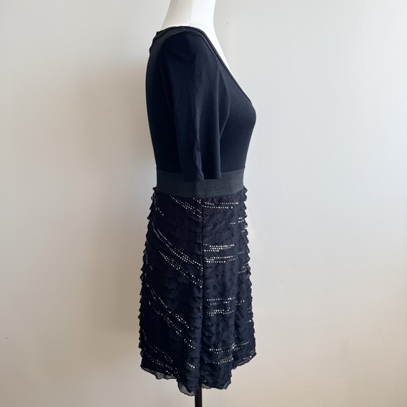 Black Ruffle Dress 2000s - Picture 3 of 7